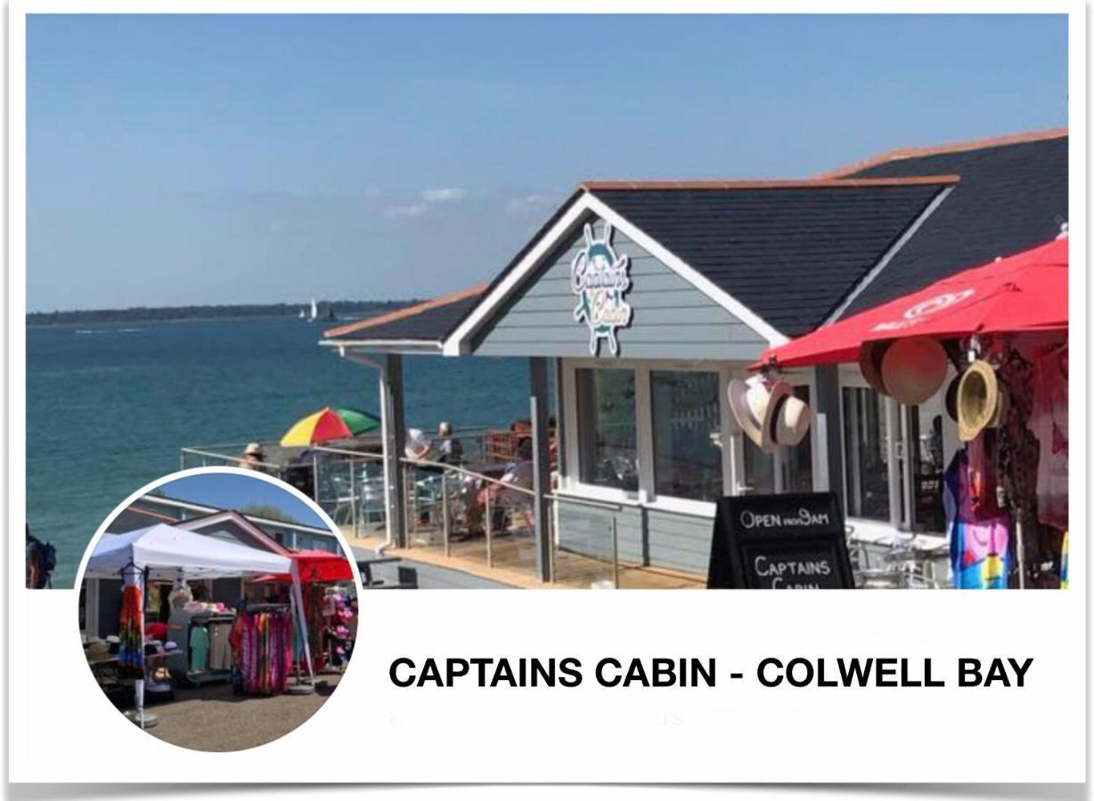 פרשווטר Seaview Self-Catering Coastal Bungalow In Rural West Wight מראה חיצוני תמונה